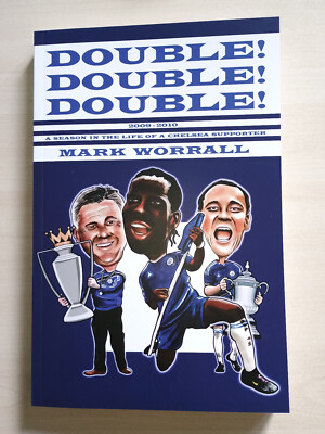 ''Doppelt! Double! Double!'' brandneues Chelsea Buch signiert vom Autor Mark Worrall