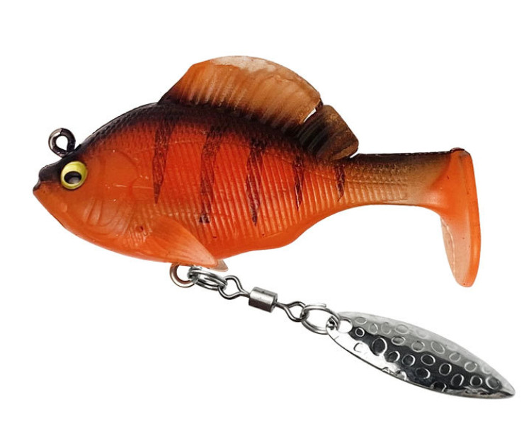 8PCS Fishing Lure Soft Jig Head Lure Swimbait Trolling Saltwater Artificial Hook - Image 9