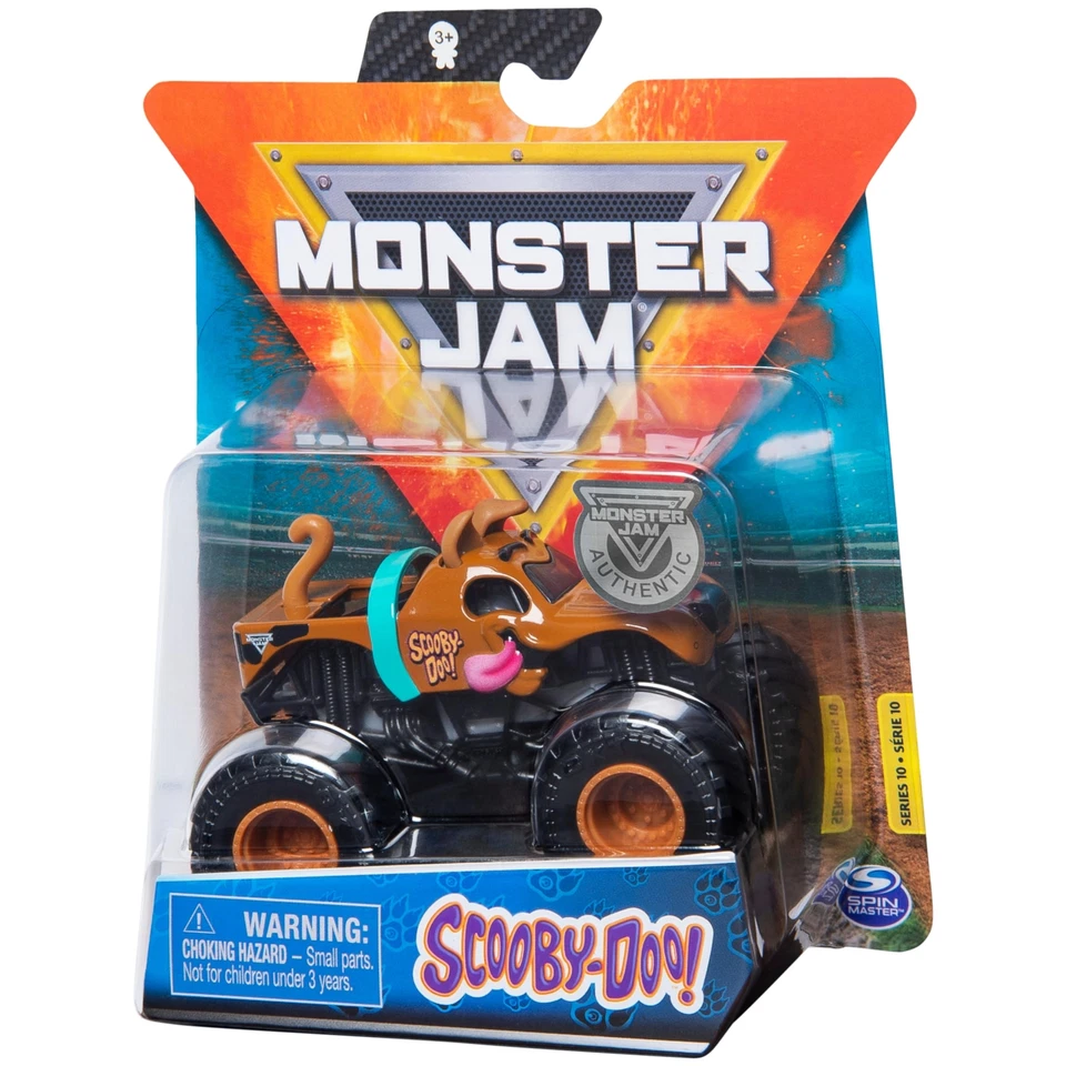 Brinquedo colecionável Scooby Doo Monster Jam oficial caminhão fundido escala 164 - Imagem 4 de 4