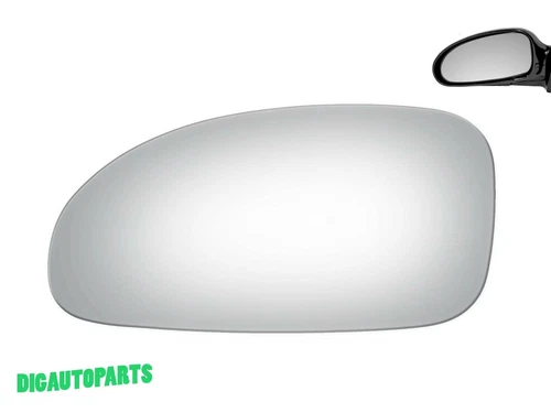 Mirror Glass Replace For 00-04 Buick LeSabre Driver Left Side Adhesive Flat 2751