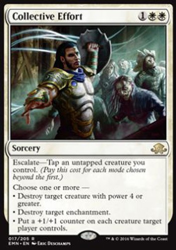 MTG COLLECTIVE EFFORT EXC - SFORZO COLLETTIVO - EMN - MAGIC - 第 1/1 張圖片