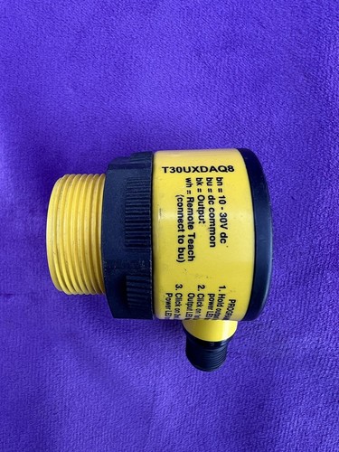 Banner T30UXDAQ8 U-Gage Ultrasonic Proximity Sensor - Picture 2 of 8