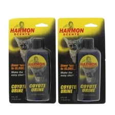 Harmon Scents CCHCY4 Coyote Urine Hunting Cover Scent 4oz Bottles IL