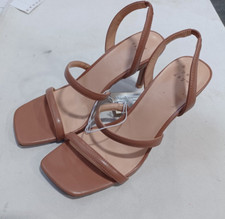 Women's Nala Pump Heels Tan - A New Day Size 6.5 B-301 