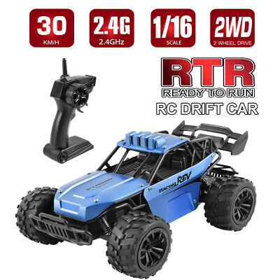 Toy Time Remote Control Monster Truck- 1:16 Scale, 2.4 GHz RC Off