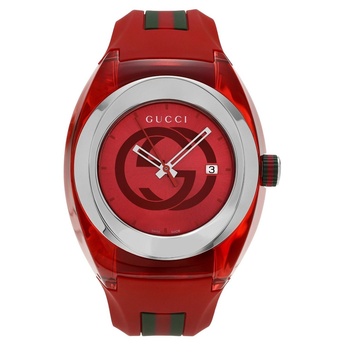 時計 GUCCI sync archive y2k Watch rubber Gucci-Sync-Stainless-Steel-