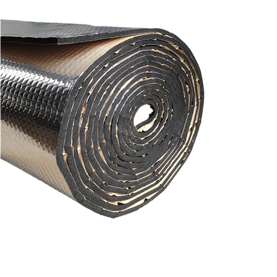 Automotive Car Sound Deadening Insulation Heat Barrier Noise Proof Deadener Pad Foto 2 de 4