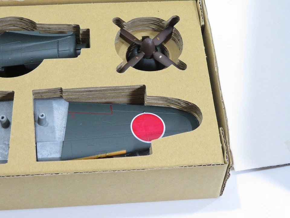 NEW MARUSHIN Raiden NAVY Interceptor ?-157 1/48 Fighter Diecast Japan made 3 - Image 3 of 4