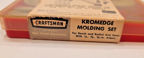Sears Craftsman Set di teste di stampaggio triple-cutter #9-3200 - Foto 3 di 4