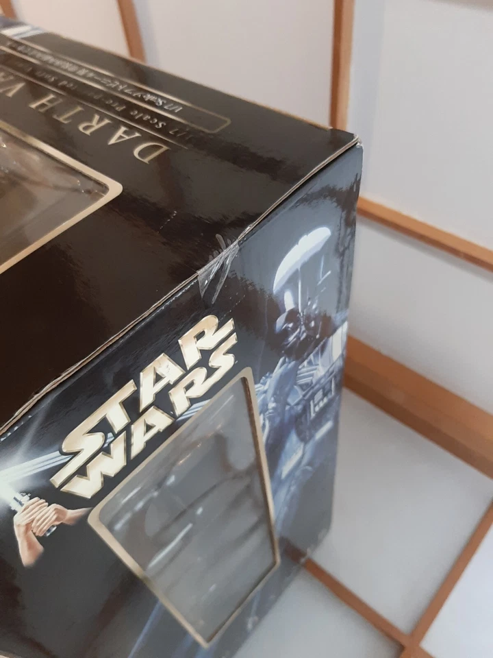 Star Wars Darth Vader 1/7 Artfx Kotobukiya 2002 Figura Estatua Modelo Ajuste Ajustable Foto 2 de 4