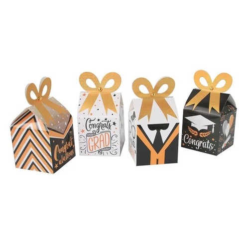 12 Graduation Favour Boxes Favours Decorations Gift Box Return Gifts Tablewear - Picture 5 of 6