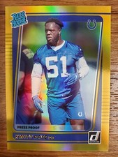 Kwity Paye 2021 Donruss Gold Holo Press Proof Premium Stock Rated Rookie 
