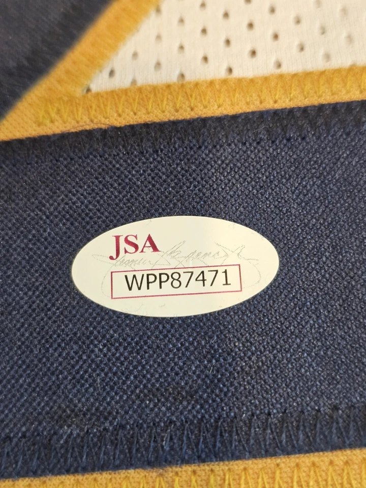 Jersey Marcus Peters autografiado/firmado certificado de autenticidad JSA blanco personalizado  Foto 3 de 4