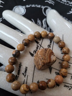 Bild Jaspis Stein Armband mit Heil Edelstein