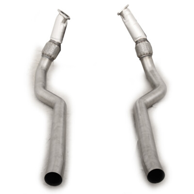 Akrapovic Verbindungsrohr in Edelstahl Link Pipe Set für Audi RS6 RS7 C8