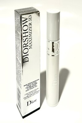 DIOR DIORSHOW MAXIMIZER 3D LASH PRIMER SERUM VOLUME CURL DEFINITION NIB .33 oz