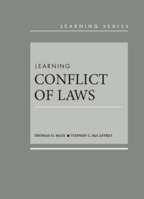 Learning Conflict Of Laws by Main, Thomas;mccaffrey, Stephen, Used Good Condi...