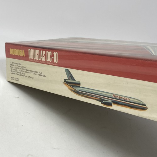 Aurora Model Kits 1/144 Douglas DC-10 SW (VG/New) Sealed NOS Vintage - Photo 8/10