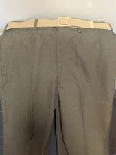 DEFENSE LOGISTICS AGENCY MENS PANTS Green UNIFORM 32 R-C