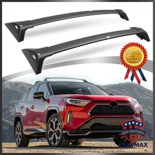 2PCS Lockable Roof Rail Rack Cross Bar for Toyota RAV4 2019-2025 Cargo Carrier