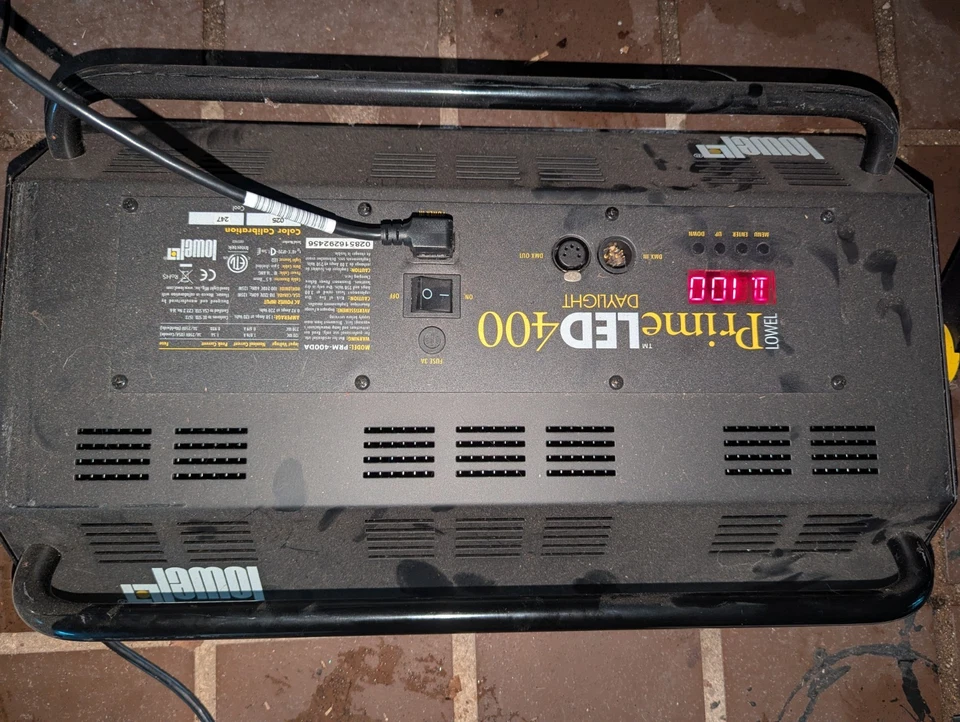 Lowel Prime LED 400 Daylight - PRM-400DA studio Lights - Tested - Image 4 of 4