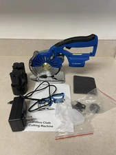 Reliable 2000FR Cordless Octa Round Knife Cloth Fabric Cutter W/2 Batteries