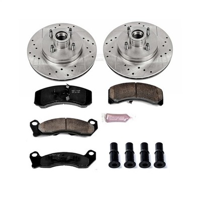 Power Stop K1279 Z23 Daily Driver Brake Pad and Z23 Evolution Brake Rotor Kit