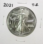 2021 Type-2  American Silver Eagle 1 oz. BU #SC