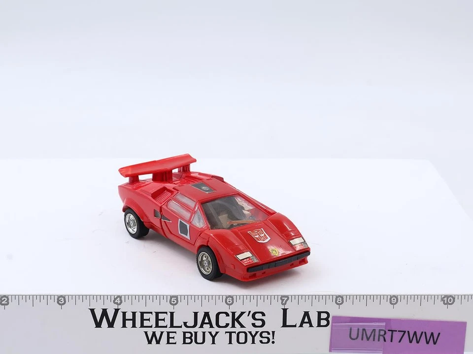 Sideswipe 100% Complete Vintage 1985 G1 Transformers Hasbro Action Figure - Image 2 of 4