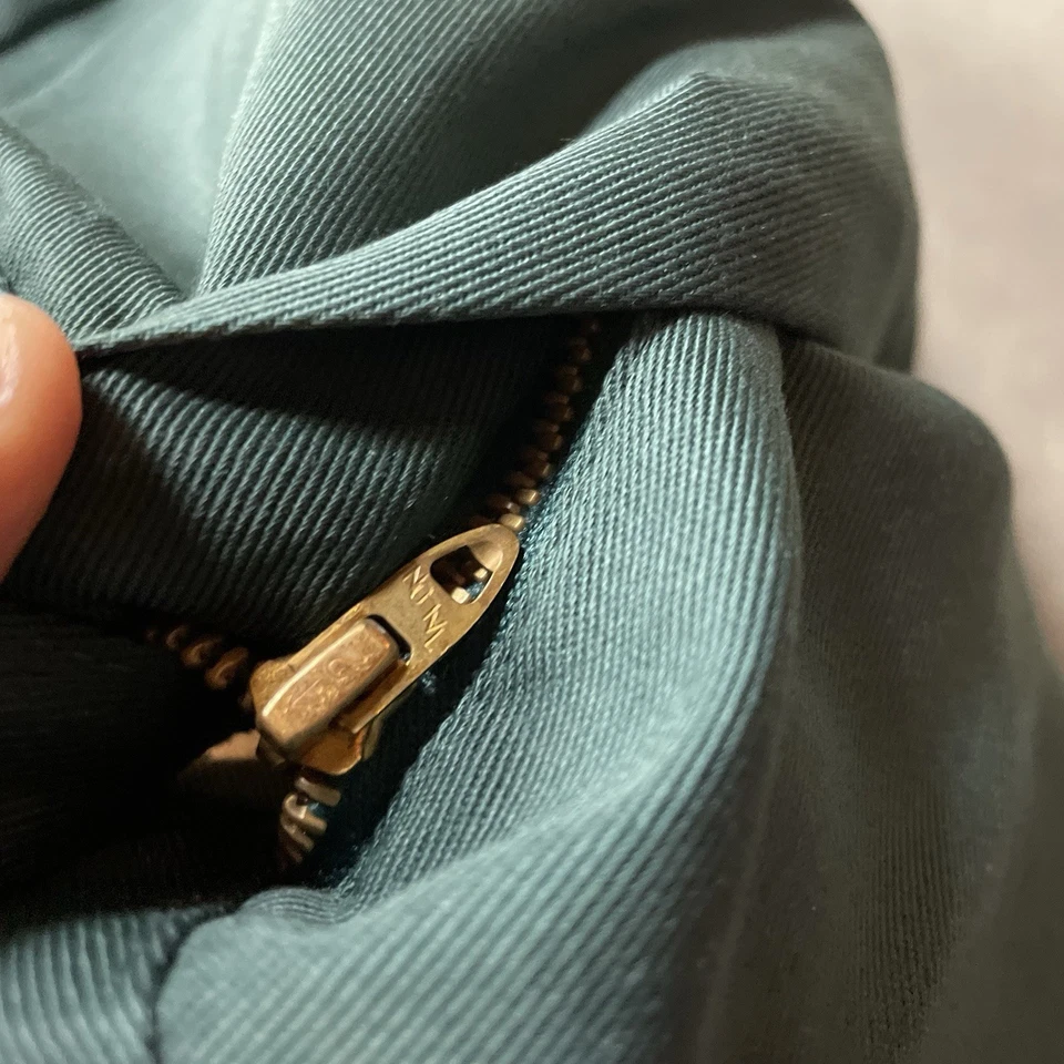 Pantalones de Trabajo Big Yank Magic Twill Perm Press De Colección 30x33 Hecho en Unión Garra Cremallera Foto 4 de 4