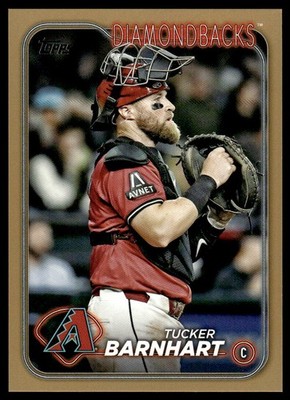 2024 Topps Update Tucker Barnhart #US249 Gold Parallel #d 0311/2024 Diamondbacks