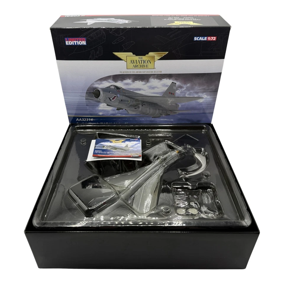 Rayo eléctrico inglés Corgi Aviation 1:72 AA32314 F6, 5 metros cuadrados, RAF Binbrook Foto 3 de 4