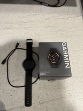 Garmin Venu 3 GPS Touchscreen Smartwatch 8GB Black 45mm Silicone Band
