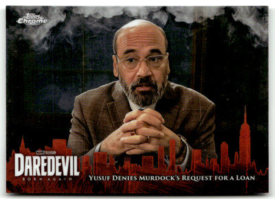 Topps Marvel Studios Chrome 2025 DD-20 Yusuf denies Murdock's Request Daredevil