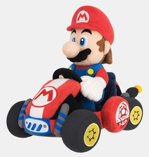 Image of Nintendo SUPER MARIO MARIO KART WORLD Mario Plush Doll MKW01 SANEI BOEKI Japan