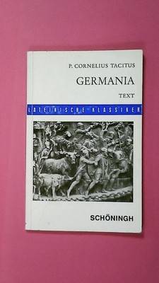 255411 Cornelius Tacitus GERMANIA TEXT