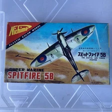 Nichimo Super Marine Spitfire 5B Model Kit Unbuilt