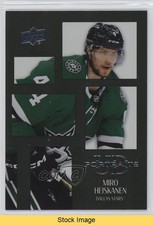 2024-25 Upper Deck Series 2 UD Portraits Black Miro Heiskanen #P59 READ