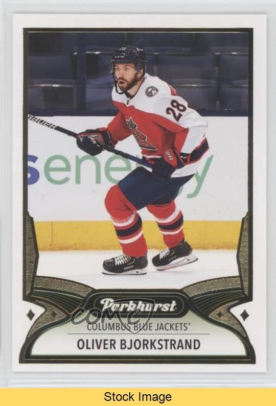 2021 Upper Deck Parkhurst Stars Gold Lite FX Oliver Bjorkstrand #233 READ 0cq4