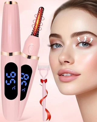 GOTRAYS Erwärmte Wimpern Curlers - Eye Lash Curler Heat - Mini elektrische Wimpern Curle