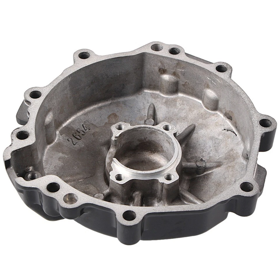 Cubierta del estator del motor cárter motocicleta apto para KAWASAKI ZX6R 2009-2014 negro Foto 4 de 4