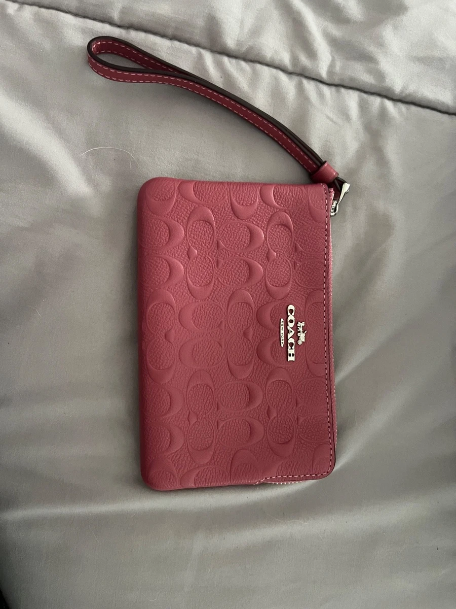 Coach Pink Wallets for Women for sale | eBay