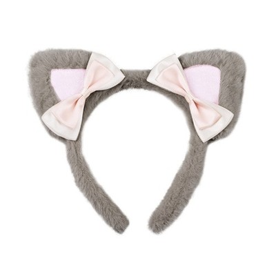 Cartoon Cat Ear Shape Hair Hoop Cute Live Broadcast Hair Holder Rave Headwear
