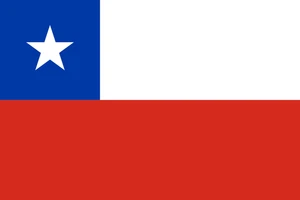 Chile Flag Self Adhesive Vinyl Sticker