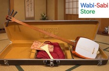 Chuzao Shamisen Japanese Traditional Musical Instrument with Hard Case