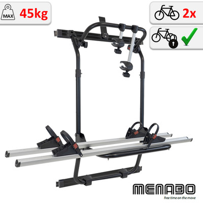 Citroen Jumper ab 2006 Fahrradträger Hecktür 2 Räder Menabo Tremont E-Bike fähig