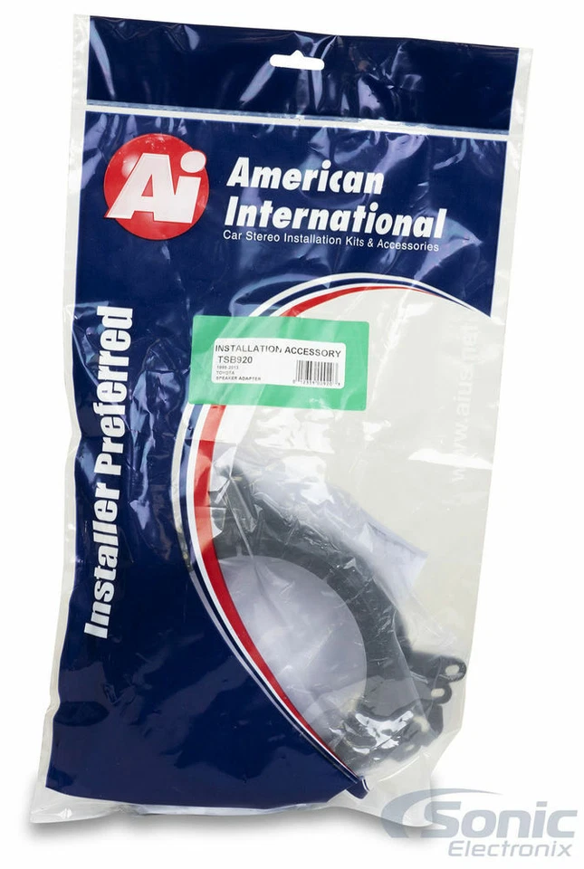 American International TSB920 6" / 6.5" Front Speaker Install Kit Adapters - Image 3 of 3