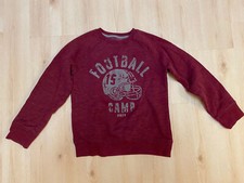 Sonoma Boys Maroon  Football Camp  Long Sleeve Sweatshirt Size XL 7X 