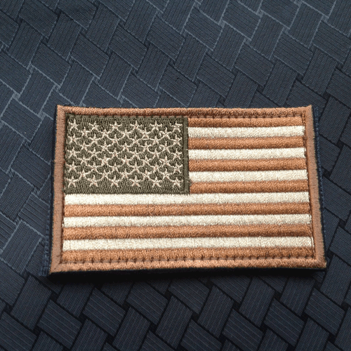 EE. UU. PARCHES BORDADOS BANDERA EE. UU. INSIGNIA EJÉRCITO CICLISTA PARCHE DE BUCLE DE GANCHO - Imagen 4 de 6