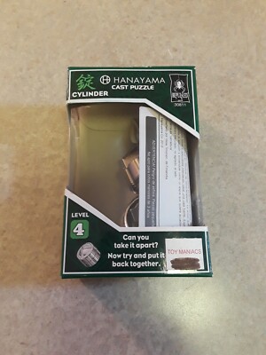 Hanayama Cast Puzzle Cylinder Level 4